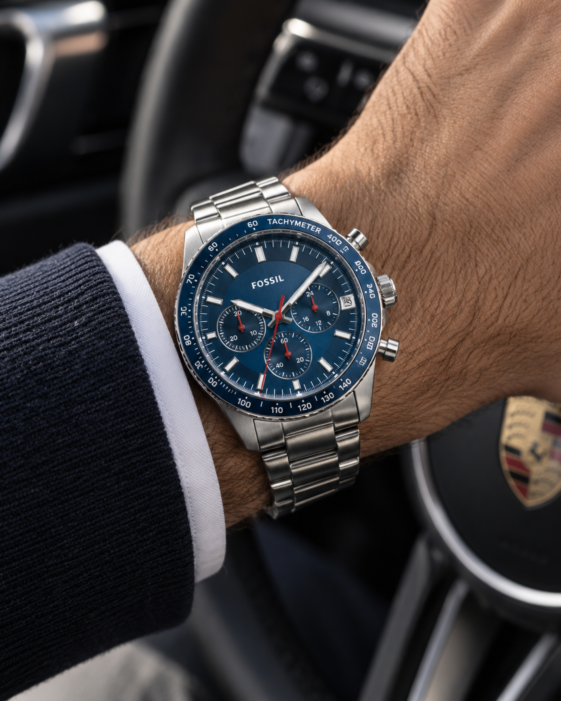 Fossil Sport Tourer FS6047 worn on wrist