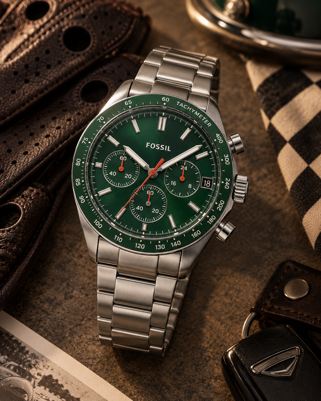 Fossil Sport Tourer FS6048 racing lifestyle image