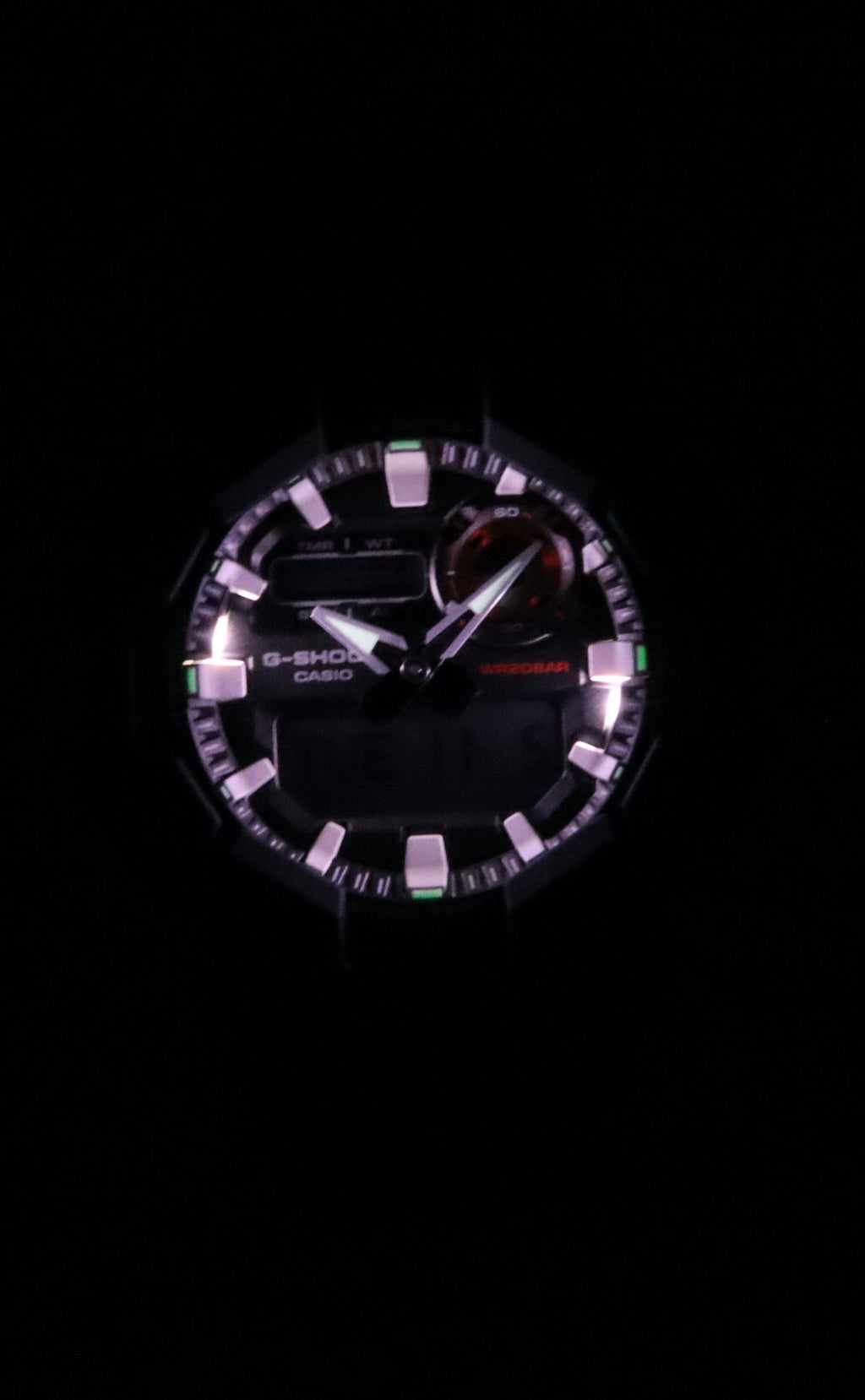 Casio G-Shock Analog Digital Bio-Based Resin Strap Black Dial Quartz GA-010-2A 200M Men's Watch
