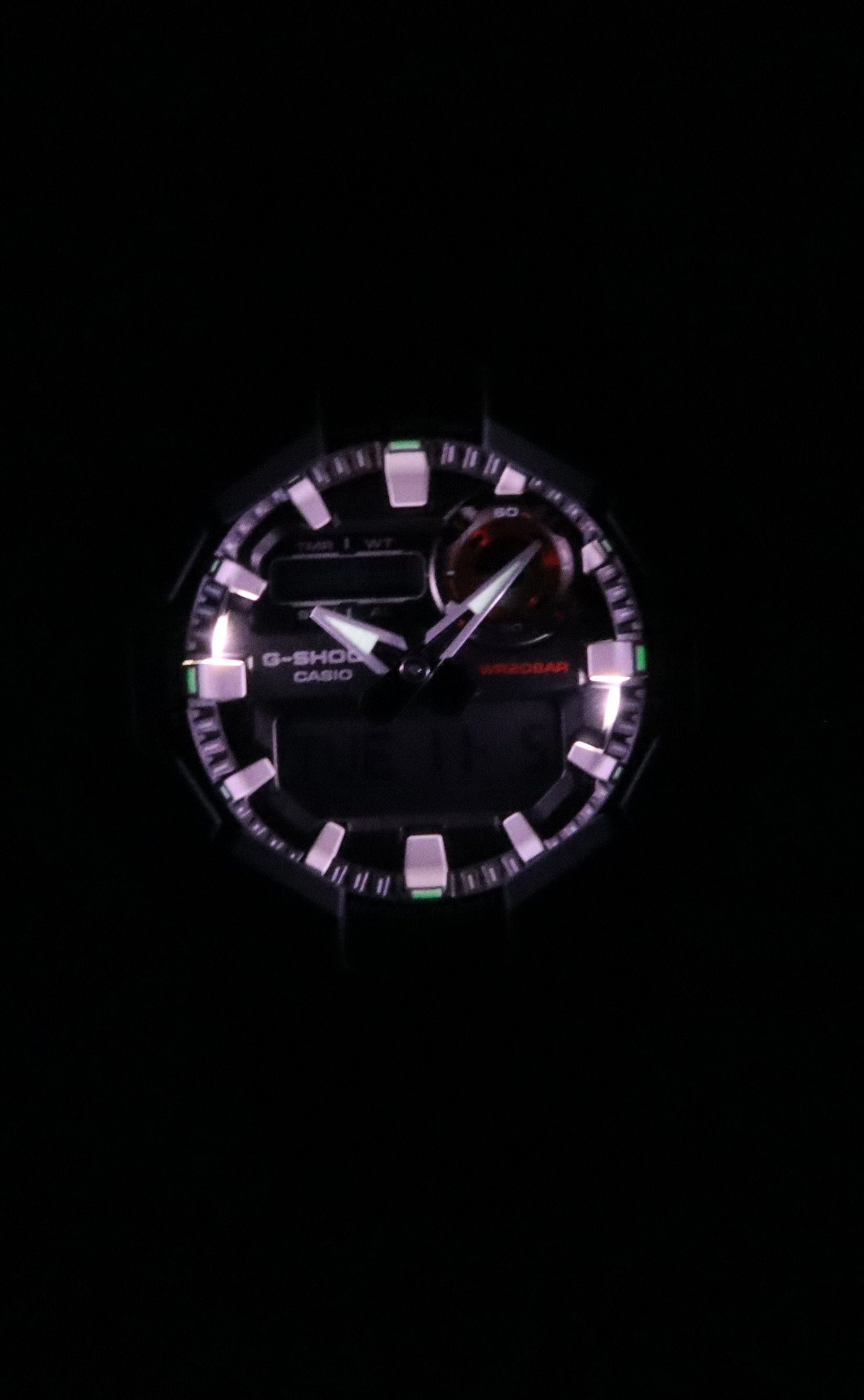 Casio G-Shock Analog Digital Bio-Based Resin Strap Black Dial Quartz GA-010-2A 200M Men's Watch