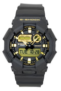 Casio G-Shock Analog Digital Bio-Based Resin Strap Black Dial Quartz GA-010GB-1A9 200M Men's Watch