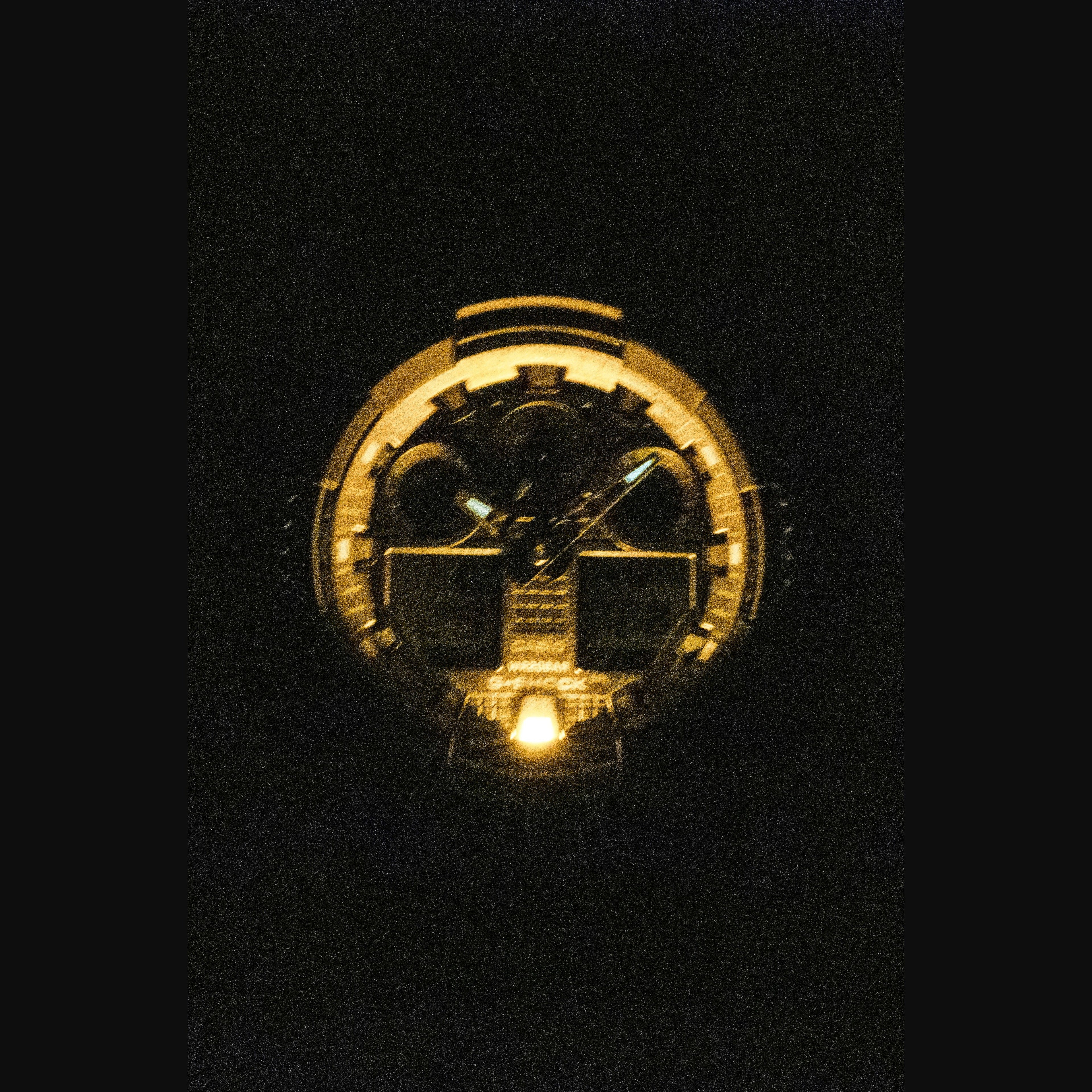 Casio G-Shock Analog Digital Black Dial Resin Quartz GA-100BEG-1A 200M Men's Watch