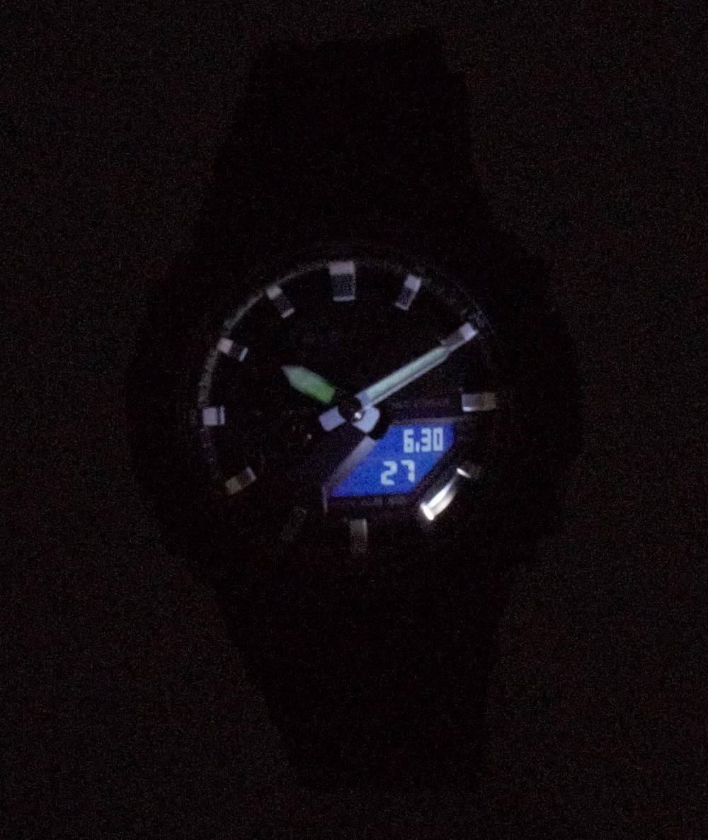 Casio G-Shock Carbon Core Guard Analog Digital Quartz Diver's GA-2100-1A GA2100-1 200M Men's Watch