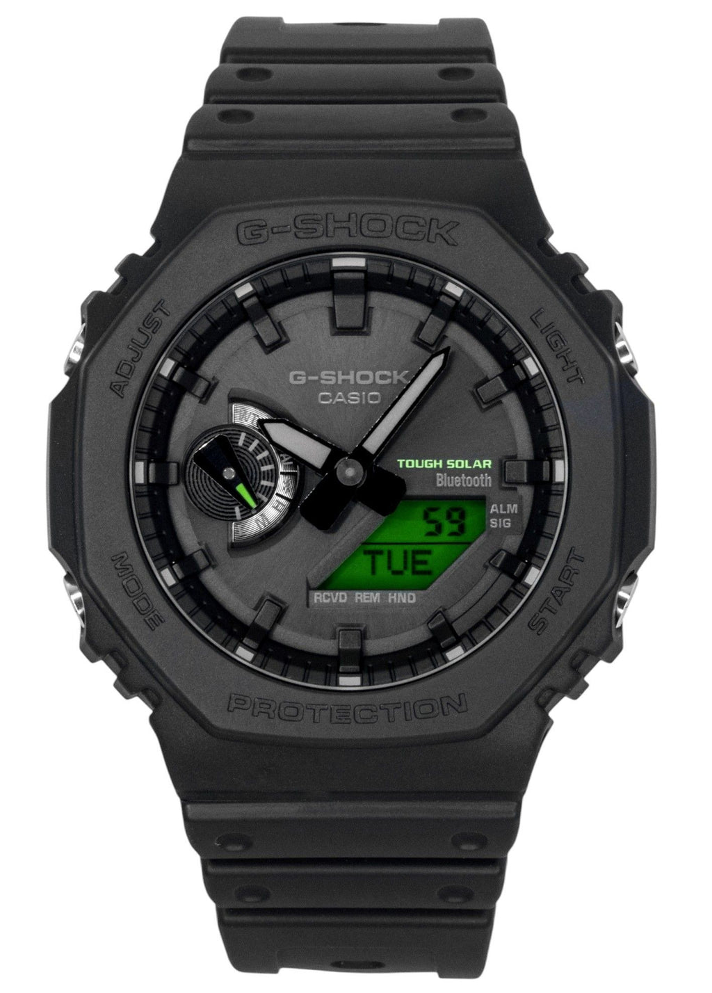 Casio G-Shock Analog Digital Smartphone Link Black Dial Resin Solar GA-B2100BEG-1A 200M Men's Watch