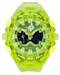 Casio G-Shock Resin Strap Analog Digital Green Dial Quartz GA-V01SKE-3A 200M Men's Watch