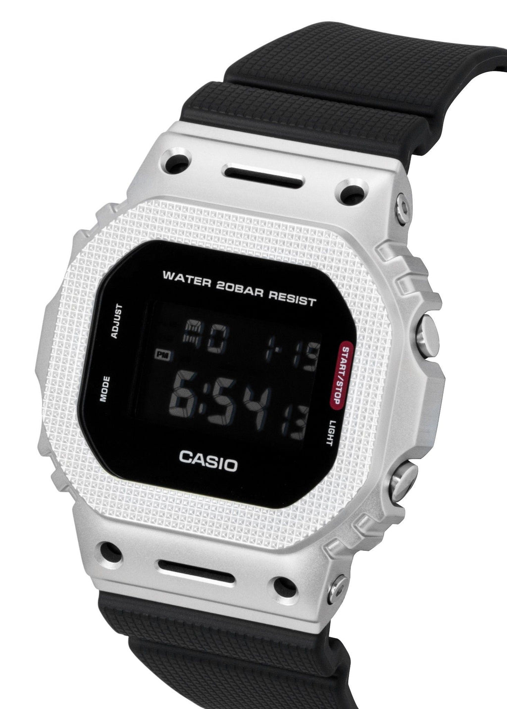 Casio G-Shock G-Steel Digital Bio-Based Resin Strap Quartz GM-5600M-1 200M Men's Watch