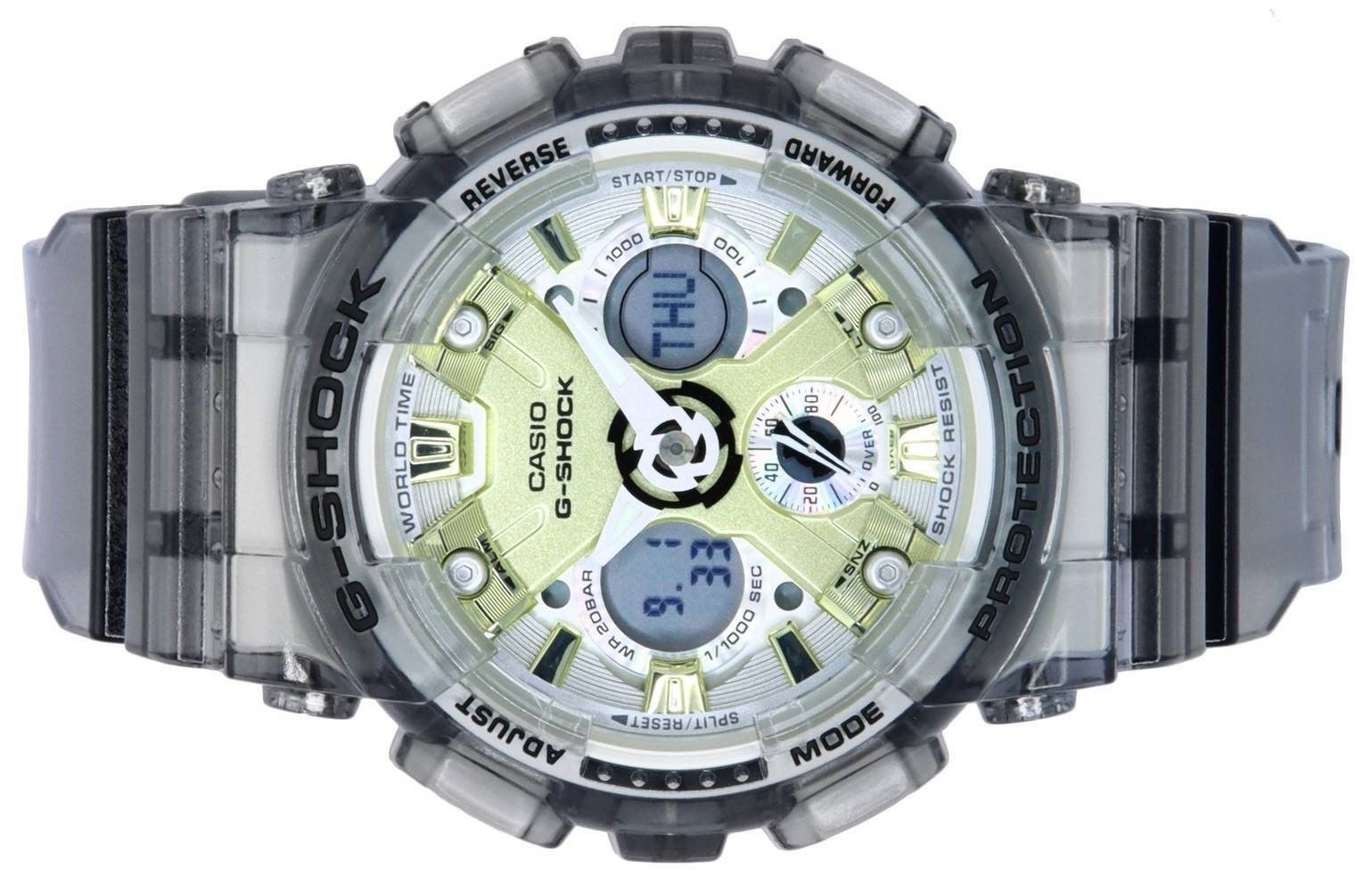 Casio G-Shock GMA Analog Digital Quartz GMA-S120GS-8A GMAS120GS-8 200M Women's Watch