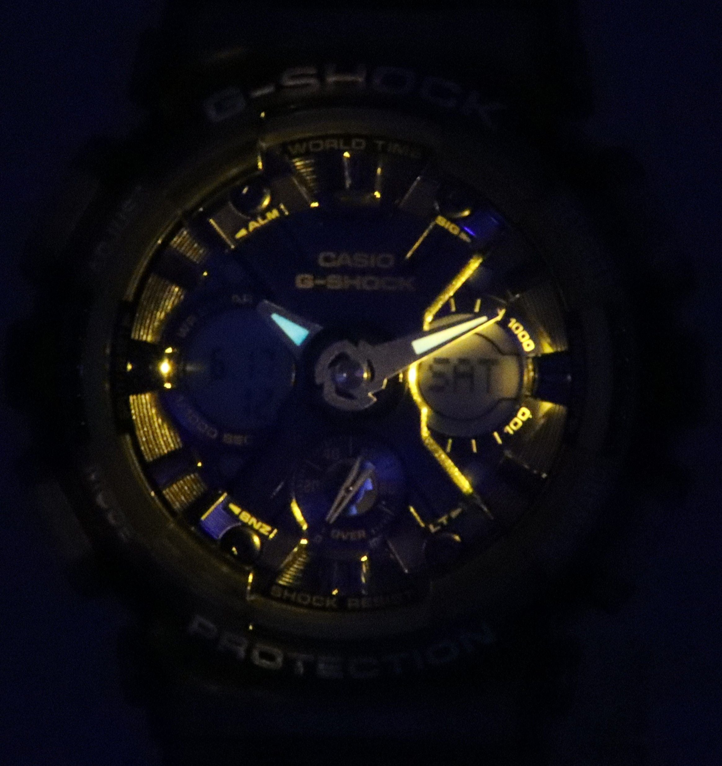 Casio G-Shock Translucent Gray Analog Digital Quartz GMA-S120TB-8A 200M Women's Watch