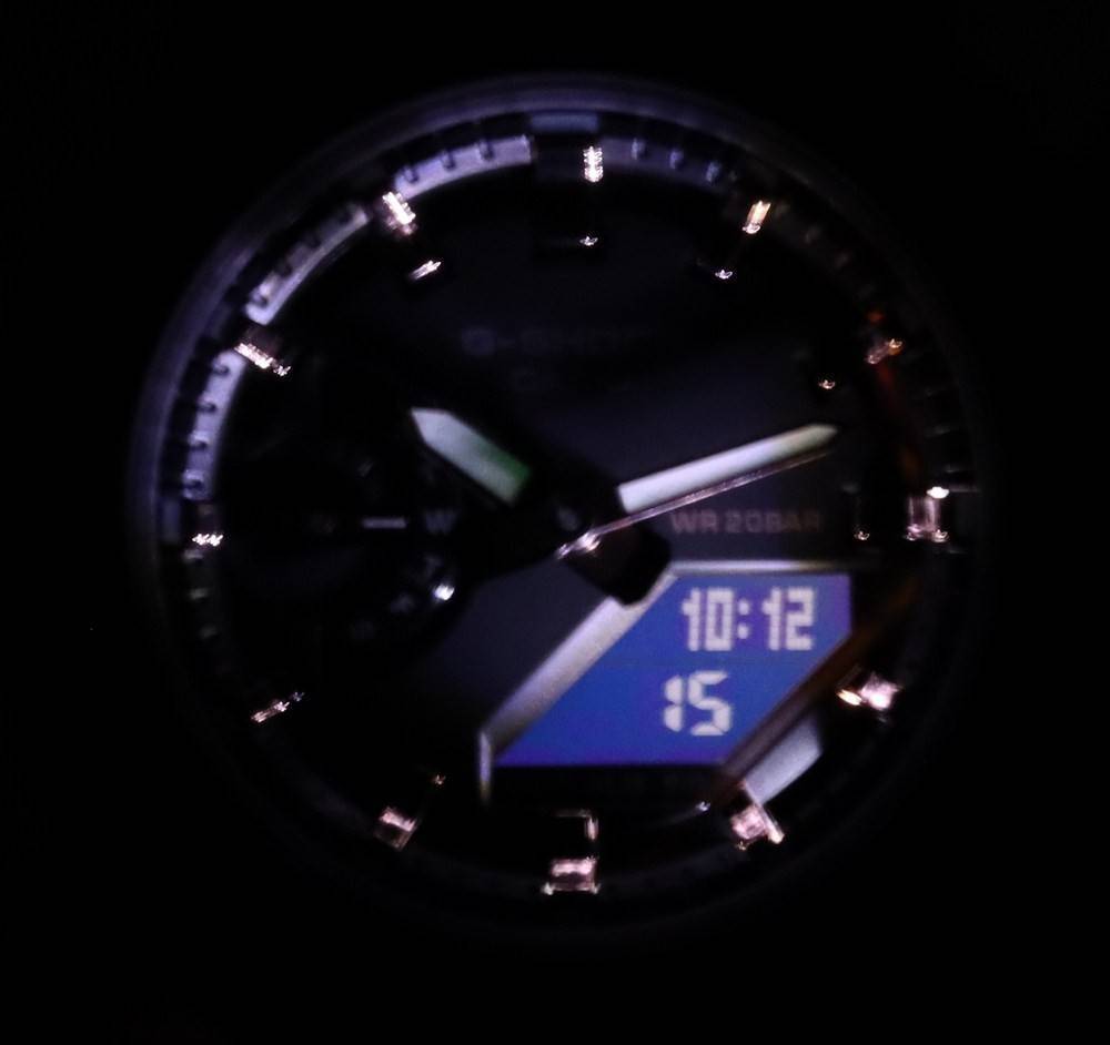 Casio G-Shock Mini Casioak Analog Digital GMA-S2100-1A GMAS2100-1 200M Women's Watch