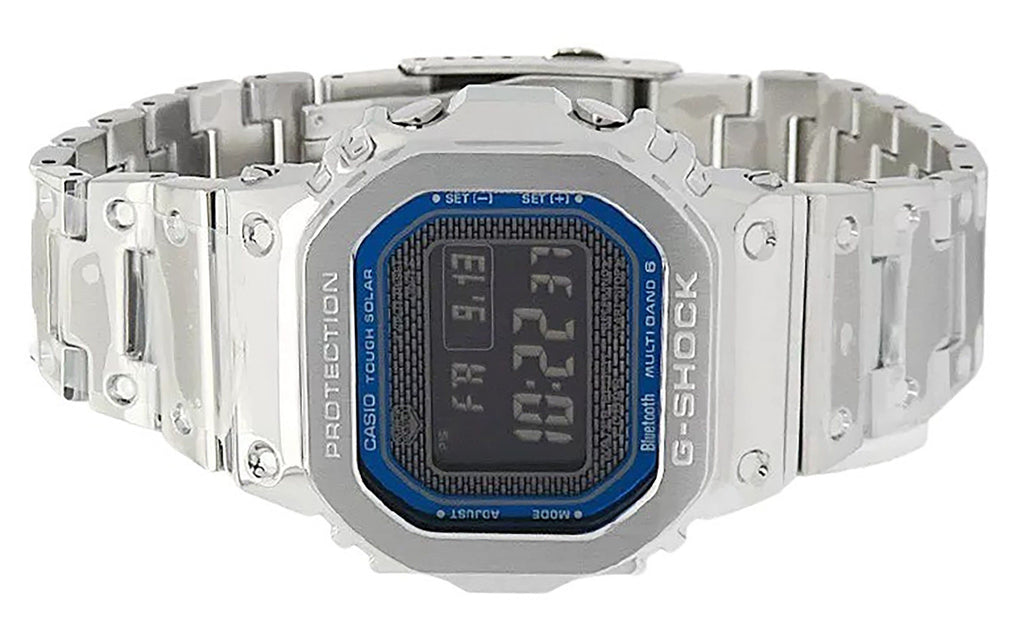 Casio G-Shock Full Metal Digital Smartphone Link Stainless Steel Tough Solar GMW-B5000D-2 200M Men's Watch