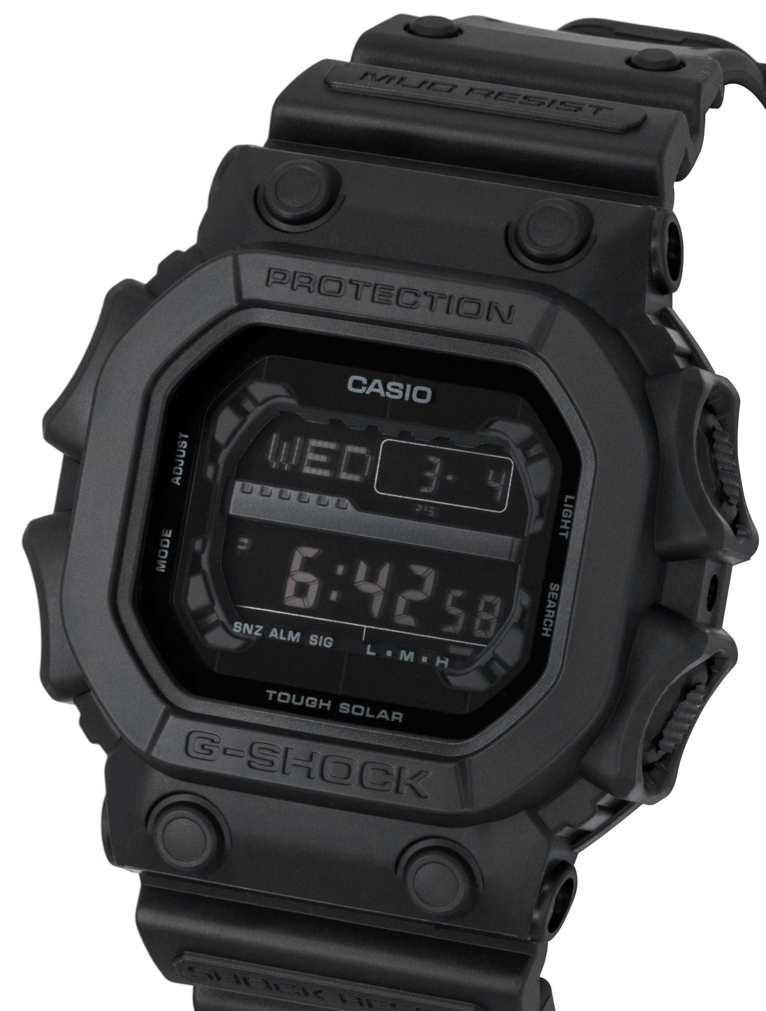 Casio G-Shock Digital Resin Strap Solar GX-56UBB-1 200M Men's Watch