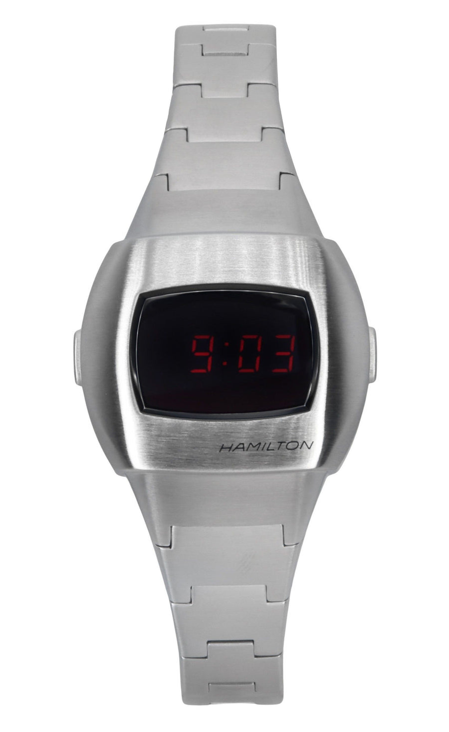 Hamilton American Classic PSR 74 Digital Edelstahl Quarz H52304130 100M Herrenuhr