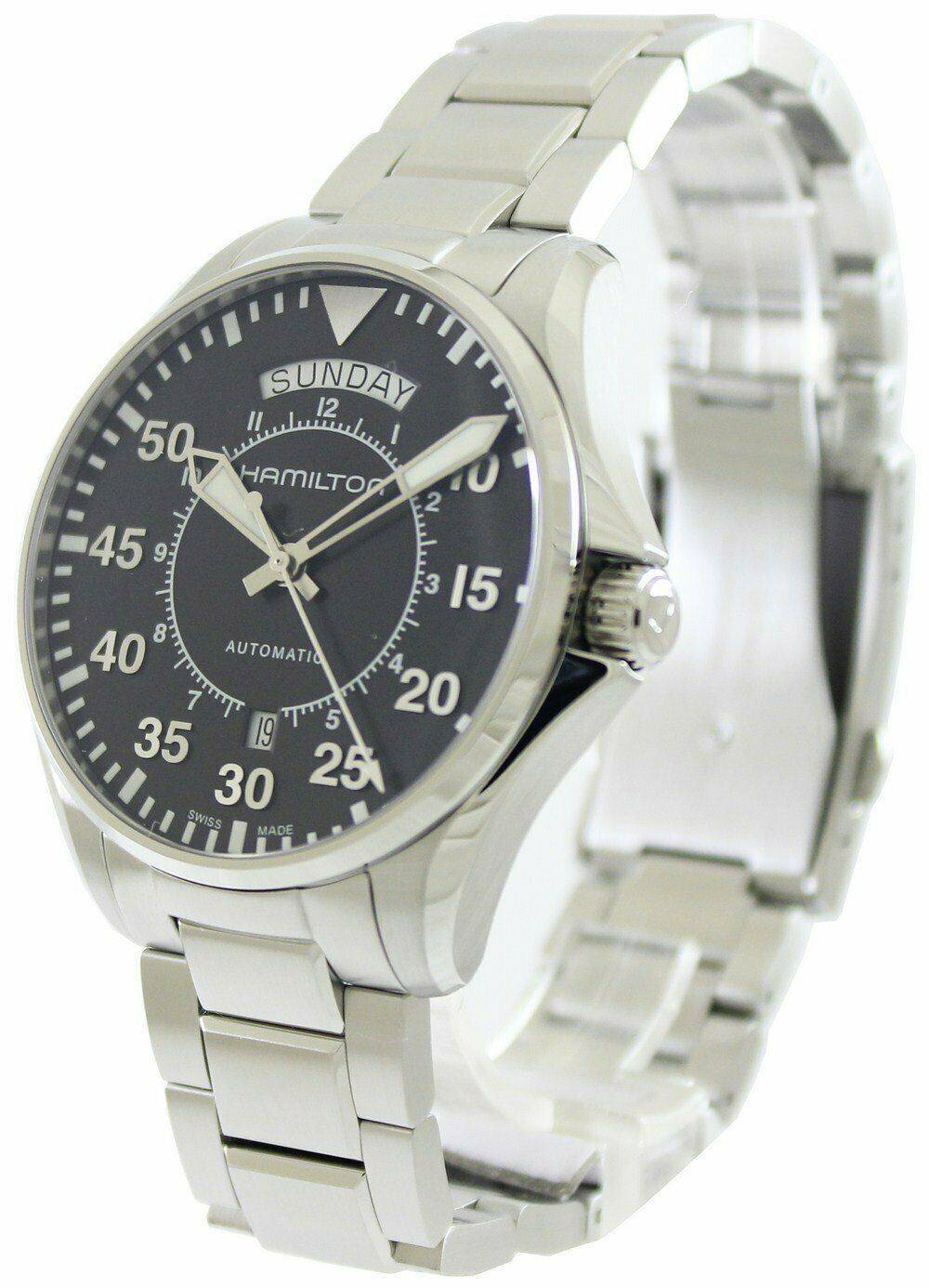 Hamilton Pilot Day Date Aviation automatisch H64615135 herenhorloge