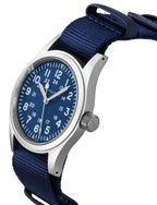 Hamilton Khaki Field Textile Strap Blue Dial Automatic H69439940 Men's Watch