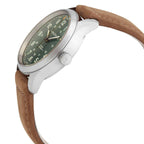 Hamilton Khaki Field Titanium Green Dial 25 Steine Automatik H70205860 100M Unisex Armbanduhr