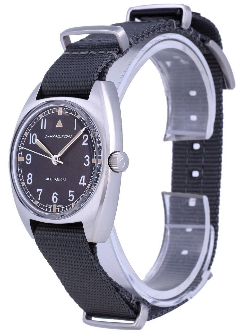 Hamilton kaki luchtvaartpiloot Pioneer mechanisch H76419931 100M herenhorloge