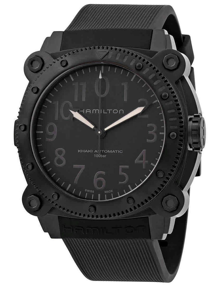 Hamilton Khaki Navy Belowzero Automatik Taucheruhr Titan H78505330 1000M Herrenuhr