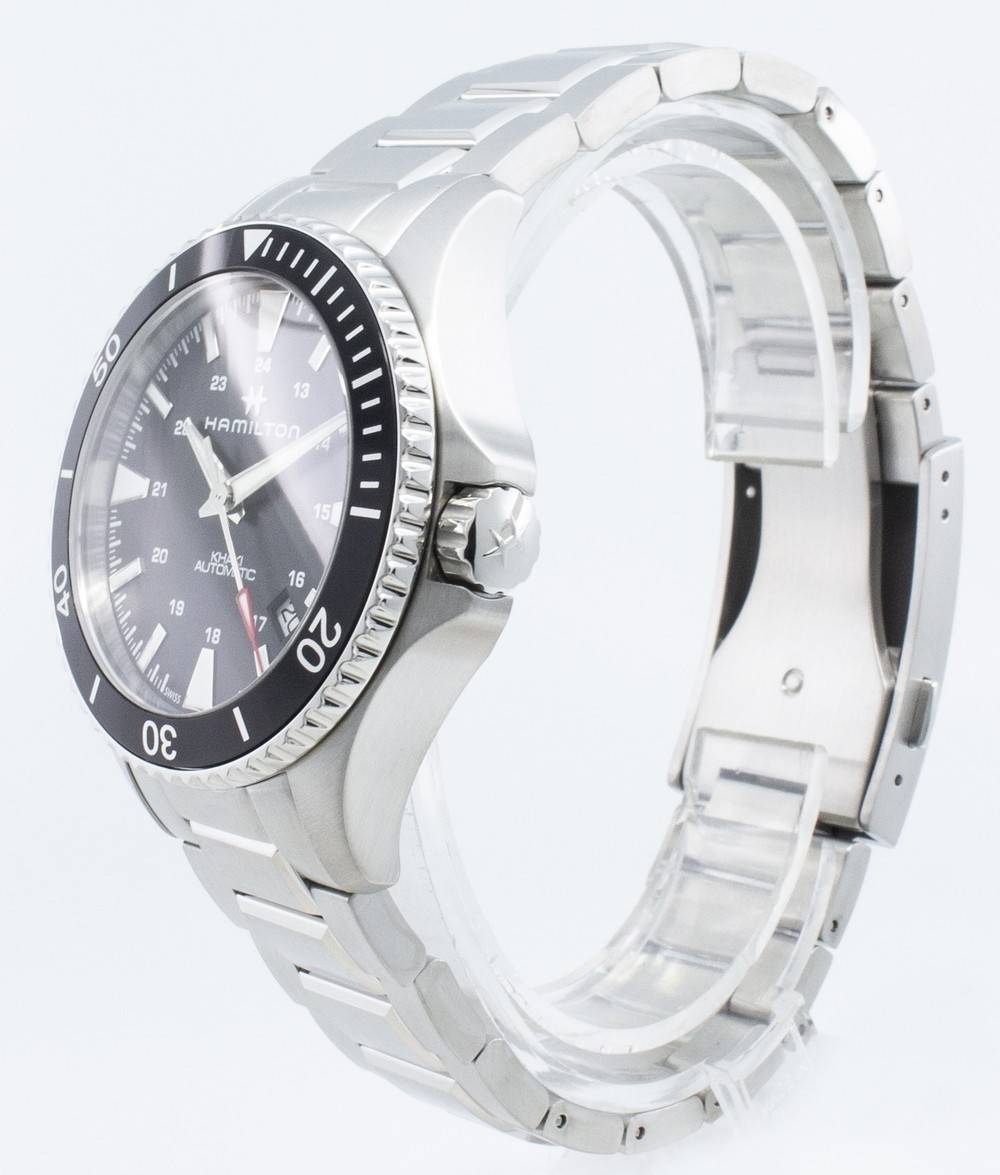 Hamilton kaki marineblauw H82335131 automatisch herenhorloge