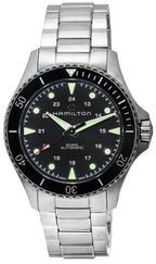 Hamilton Khaki Navy Scuba Schwarzes Zifferblatt Automatische Taucheruhr H82515130 300M Herrenuhr