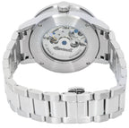 Ingersoll The Jazz Sun and Moon Phase Edelstahl Skeleton Silber Zifferblatt Automatik I07703 Herrenuhr