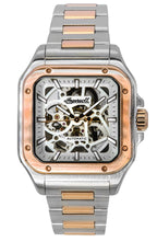 Ingersoll The Ollie Two Tone Stainless Steel Grey Skeleton Dial Automatic I14502 Men's Watch