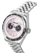 Ingersoll Outlaw Stainless Steel Pink Dial Automatic I17201 Men's Watch
