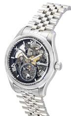 Ingersoll The Maverick Stainless Steel Black Skeleton Dial Automatic I17403 Men's Watch