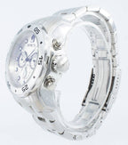 Invicta Pro-Diver Quarz-Chronograph Silbernes Zifferblatt 0071 Herrenuhr