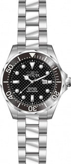 Invicta Pro Diver Black Dial Quartz Diver's 12562 200M Men's Watch