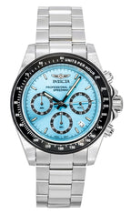 Invicta Speedway Chronograph Stainless Steel Turquoise Dial Quartz Diver's 15589 200M Men's Watch
