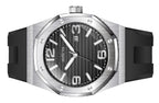 Invicta Huracan Silicone Strap Black Dial Quartz 45772 100M Men's Watch