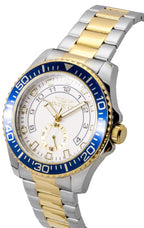 Invicta Pro Diver Bicolor-Edelstahl Weißes Zifferblatt Quarz 47127 Herrenuhr