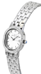 Invicta Angel Crystal Accents Stainless Steel Silver Dial Quartz 48134 Women's Watch