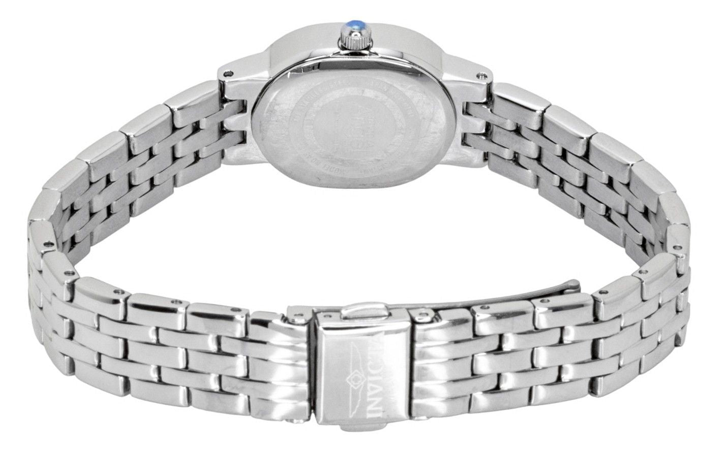 Invicta Angel Crystal Accents Stainless Steel Silver Dial Quartz 48134 Women's Watch