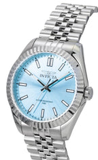 Invicta Specialty Herrenuhr aus Edelstahl mit türkisfarbenem Zifferblatt und Quarzwerk 48906