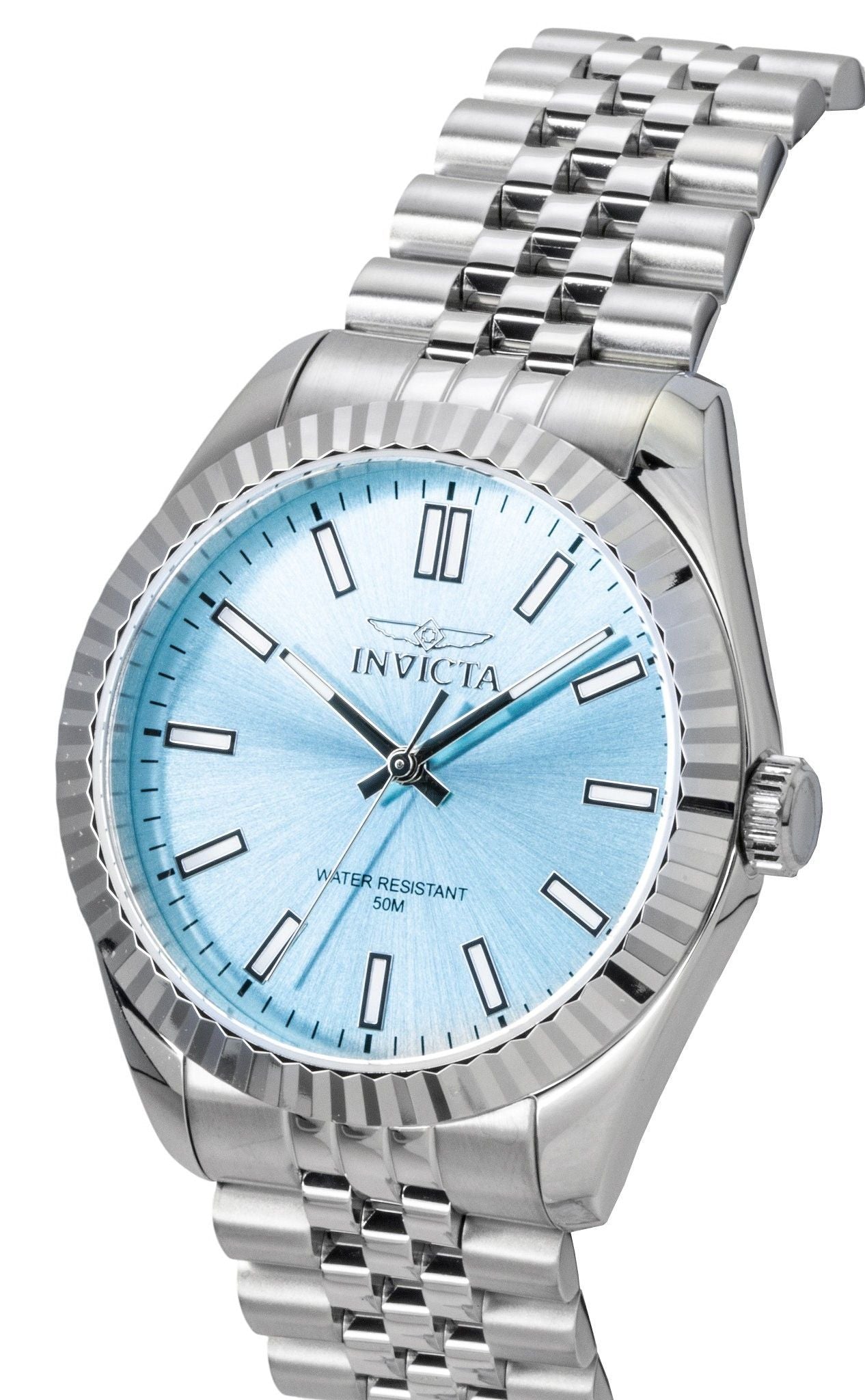 Invicta Specialty Stainless Steel Tiffany Blue Dial Quartz 48906 Men's Watch
