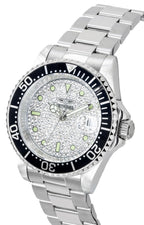 Invicta Pro Diver Stainless Steel Silver Dial Automatic Diver's 50278 200M Men's Watch