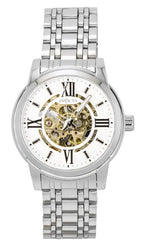 Invicta Objet D Art Edelstahl Silber Skelett Zifferblatt Automatik 69133 Herrenuhr