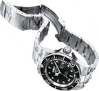Invicta Pro Diver 200M Automatik Schwarzes Zifferblatt 8926 Herrenuhr