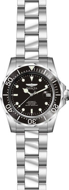 Invicta Pro Diver 200M Automatik Schwarzes Zifferblatt 8926 Herrenuhr