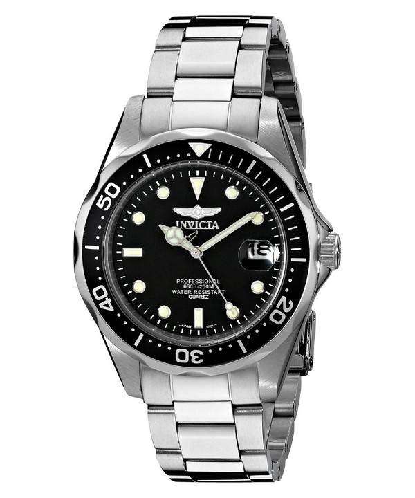 Invicta Pro Diver 200M quartz zwarte wijzerplaat 8932 herenhorloge