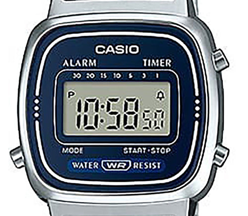 Casio Alarm Digital LA-670WA-2D LA670WA-2D Women's Watch
