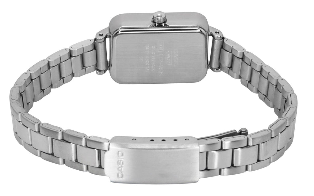 Casio Standard Analog Stainless Steel Light Blue Dial Quartz LTP-V009D-2E Women's Watch