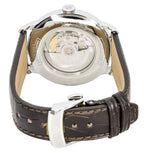 Baume & Mercier Classima Lederarmband Open Heart Silbernes Zifferblatt Automatik M0A10524 Herrenuhr