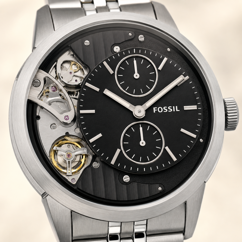 Fossil ME1135 44mm Watch macro view