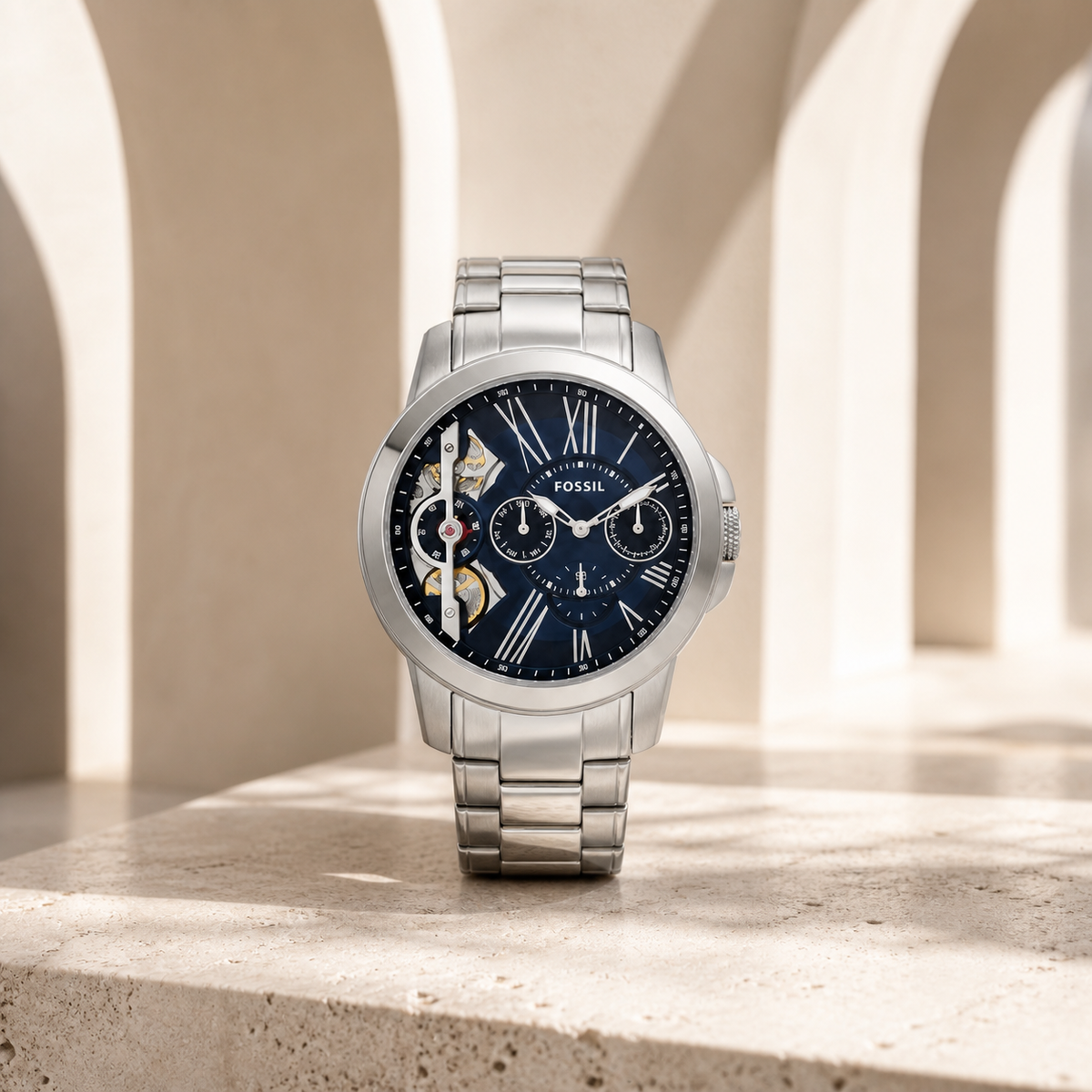 Fossil ME1146 44mm Watch architectural view
