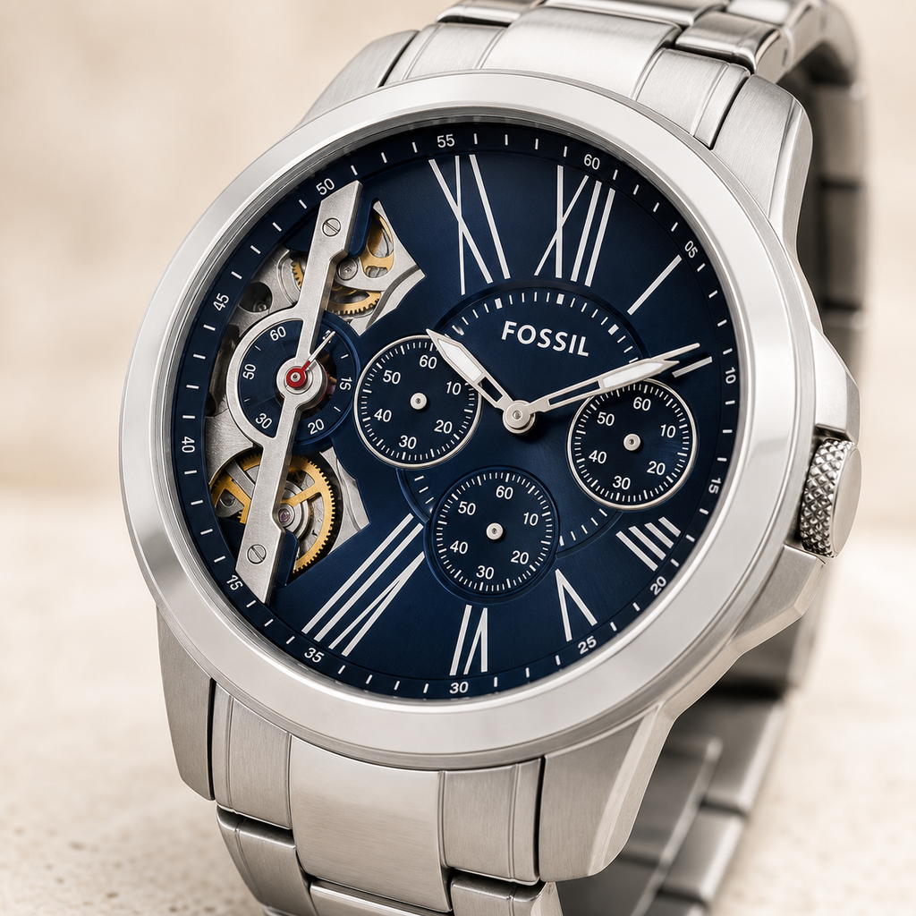 Fossil ME1146 44mm Watch macro view
