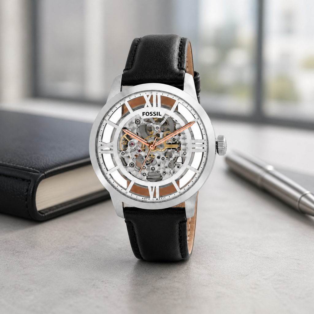 Fossil ME3041 44mm Watch executive desk view
