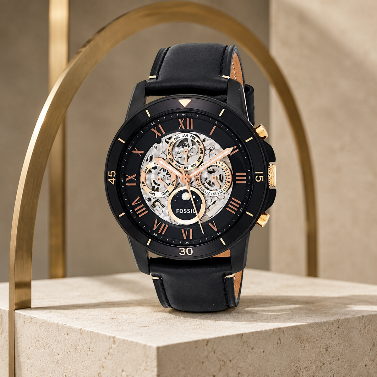 Fossil ME3138 44mm Watch architectural view