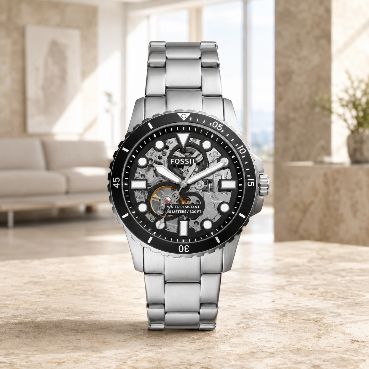 Fossil ME3190 42mm Watch architectural view